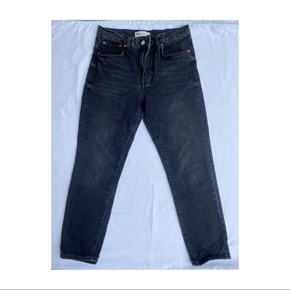 Zara Black/Gray Denim / 4